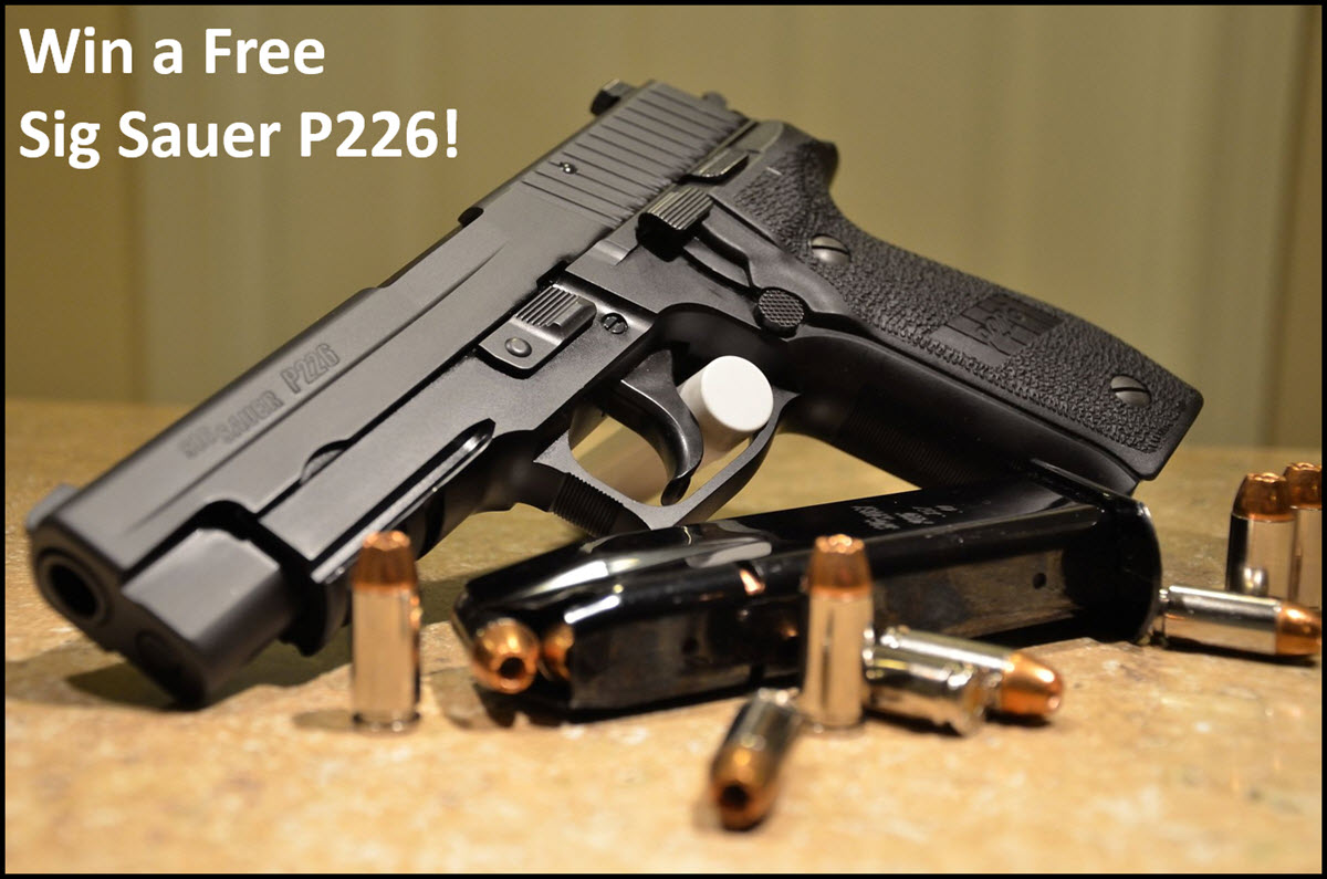 Win a Sig Sauer Pistol!